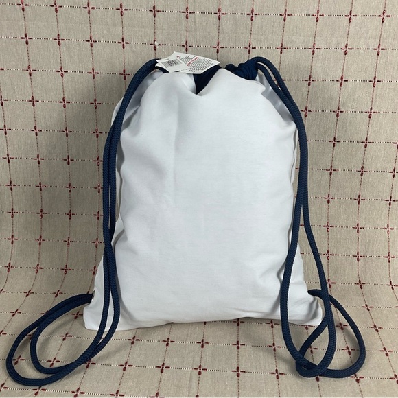 🌈HP🌈 Auth Walt Disney World 2020 Cinderellas Castle Canvas Cinch Bag Backpack - Picture 4 of 8